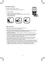 Предварительный просмотр 9 страницы Sylvania SB3713-OP User Manual