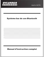 Предварительный просмотр 6 страницы Sylvania SB374W Owner'S Manual