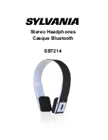 Sylvania SBT214 Manual For Use предпросмотр