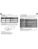 Preview for 3 page of Sylvania SBT214 Manual For Use