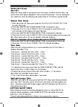 Preview for 6 page of Sylvania SCR1229BT Instruction Manual