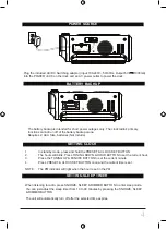 Предварительный просмотр 4 страницы Sylvania SCR1245-USB Manual