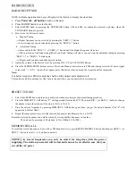 Preview for 16 page of Sylvania SCR2608 Operating Instructions Manual