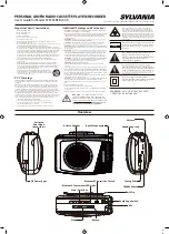 Sylvania SCS203BT-BLACK User Manual preview