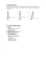 Preview for 10 page of Sylvania SDPF651-BLACK-C Operation Manual