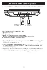 Предварительный просмотр 14 страницы Sylvania SDVD1010 Instruction Manual