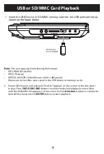 Предварительный просмотр 16 страницы Sylvania SDVD1037 Instruction Manual