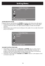 Предварительный просмотр 18 страницы Sylvania SDVD1037 Instruction Manual