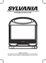 Preview for 1 page of Sylvania SDVD1052 Instructions Manual