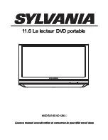 Предварительный просмотр 21 страницы Sylvania SDVD1256-B Instructions Manual