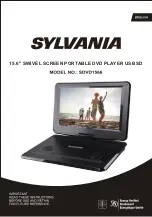 Preview for 2 page of Sylvania SDVD1566 Instructions Manual