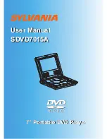 Sylvania SDVD7015A User Manual предпросмотр