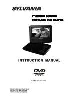 Preview for 1 page of Sylvania SDVD7040 Instruction Manual