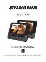 Preview for 2 page of Sylvania SDVD7750 User Manual