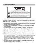 Предварительный просмотр 3 страницы Sylvania SDVD8741 User Manual