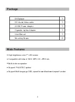 Предварительный просмотр 5 страницы Sylvania SDVD8741 User Manual