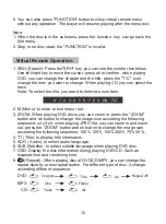 Предварительный просмотр 14 страницы Sylvania SDVD8741 User Manual