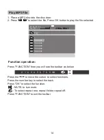 Предварительный просмотр 16 страницы Sylvania SDVD8741 User Manual