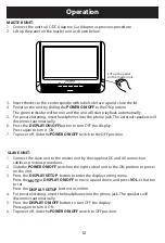 Предварительный просмотр 12 страницы Sylvania SDVD9960-B Instruction Manual