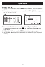 Предварительный просмотр 13 страницы Sylvania SDVD9960-B Instruction Manual