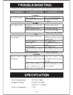 Preview for 14 page of Sylvania SKCR2613 Owner'S Manual