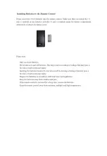 Предварительный просмотр 8 страницы Sylvania SL501ANU User Manual