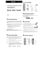 Sylvania SMP228 Quick Start Manual preview