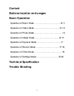 Preview for 3 page of Sylvania SMPK3604 User Manual