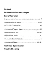 Предварительный просмотр 3 страницы Sylvania SMPK8099 User Manual