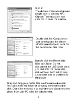 Предварительный просмотр 7 страницы Sylvania SMPK8099 User Manual