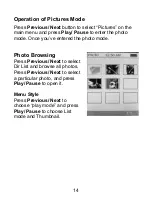 Предварительный просмотр 16 страницы Sylvania SMPK8099 User Manual