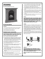 Sylvania SOQCM940-38BDW Instruction Manual preview