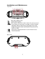 Предварительный просмотр 4 страницы Sylvania SP233 User Manual