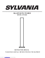 Sylvania SP263G Instruction Manual preview