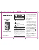 Preview for 3 page of Sylvania SP305DG Instruction Manual