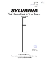 Preview for 1 page of Sylvania SP349 Instruction Manual