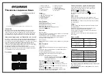 Preview for 2 page of Sylvania SP353-B-BLACK Quick Start Manual