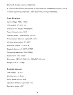 Предварительный просмотр 11 страницы Sylvania SP5881BT Manual