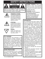 Предварительный просмотр 2 страницы Sylvania SP613 Instruction Manual