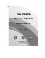 Предварительный просмотр 1 страницы Sylvania SP711 Instruction Manual