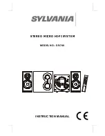 Preview for 1 page of Sylvania SR-748 Instruction Manual