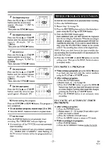 Предварительный просмотр 27 страницы Sylvania SRC19ACV Owner'S Manual