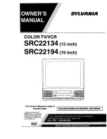 Preview for 1 page of Sylvania SRC22134 Owner'S Manual