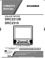 Sylvania SRC2213B Owner'S Manual preview