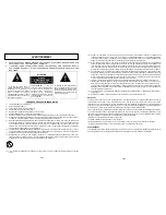 Preview for 4 page of Sylvania SRCD261 Instructions Manual