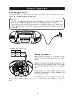 Preview for 7 page of Sylvania SRCD268BT Owner'S Manual