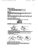 Предварительный просмотр 5 страницы Sylvania SRCD4721 Instruction Manual