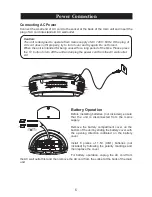 Preview for 6 page of Sylvania SRCD682BT Owner'S Manual