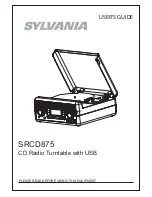 Предварительный просмотр 1 страницы Sylvania SRCD875 User Manual