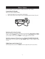 Предварительный просмотр 5 страницы Sylvania SRCD875 User Manual